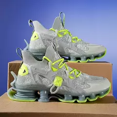 Novo design lâmina tênis de corrida dos homens amortecimento meia adolescente ao ar livre jogging zapatillas calçados na moda alta qualidade na internet