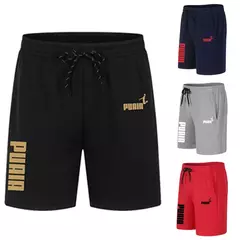 Poliéster esportes shorts para homens, cordão elástico, casual, em execução, basquetebol, em execução, ginásio, verão, novo, 2023