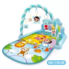 Multifuncional Fitness Frame Crawling Tapete para Crianças, Baby Gym, Play Mat, Rack Musical, Infantil, Brinquedo Educativo, Presente para Crianças - Wolf Magazine