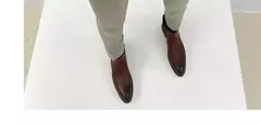 Homens terno calças calças formais pantalone hombre estiramento fino cor sólida vestido casual calças de comprimento total moda novas roupas masculinas - loja online
