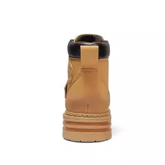 Botas casuais de cano alto masculinas, bota masculina de motocicleta, calçado de trabalho com renda, ruibarbo robusto, retrô, inverno na internet