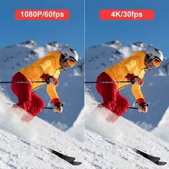 SJCAM C100 Plus Action Camera 4K 30M à prova d'água 2.4G WiFi Action Sport action cam EIS capacete de bicicleta motocicletas - loja online