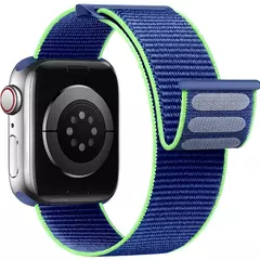 Correia de Nylon Loop para Apple Watch Band, Smart Belt Bracelet, iWatch Ultra, 40mm, 44mm, 45mm, 42mm, 41mm, 38mm, 49mm, 8, 7, 6, SE, 5, 4, 3