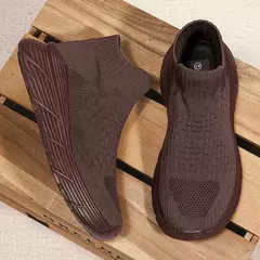 Tênis Leve Respirável Masculino, Corrida, Caminhada, Tênis de Meia, Esporte, Casual, Moda - Wolf Magazine