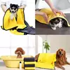 Toalha de banho para animais de estimação, microfibra macia, absorvente, toalha para cachorro, gato, pano de limpeza, produtos para animais de estimação em miniatura