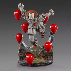 Em estoque 1/10 estúdios de ferro filme stephen king's it pennywise coringa figura de ação anime modelo brinquedos coleção boneca presente - comprar online