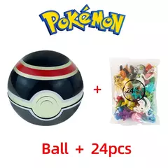 Tomy-Coleção Pokémon Figure Model, Pikachu, Pokeball, Poke Ball, Go, Brinquedos Elfos, Bonecas, Presente Infantil, Estilos Diferentes, 2-3cm, 24 Unidades - loja online