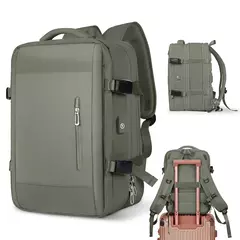 Mochilas expansíveis impermeáveis para homens Likros, grande capacidade, mochila de viagem de negócios, Weekend Laptop Bag, Carry on - comprar online