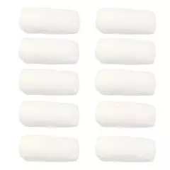 White Soft Microfiber Fabric Face Toalha, Toalha de limpeza multifuncional portátil, Panos de lavagem, Toalhas de mão, Toalha de banho do hotel, 10 pcs - comprar online