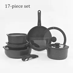 DONOR-Panelas e Panelas de Cozinha Conjunto com Cabo Removível, Forno Seguro, Panelas Antiaderentes - comprar online