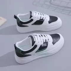 Tênis de plataforma casual feminino, combina com tudo, tênis esportivo, corrida, academia, designer, sapatilhas, novo, primavera, 2022 - loja online