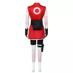 Haruno sakura cosplay anime traje feminino meninas saia roupa unisex ninja dos desenhos animados traje de carnaval de halloween - Wolf Magazine