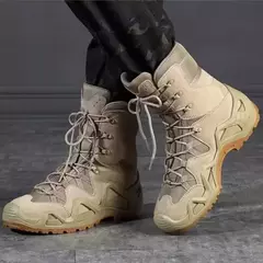Botas táticas de combate impermeáveis masculinas, Botas de tornozelo para caminhadas ao ar livre, Escalada botas de combate - comprar online