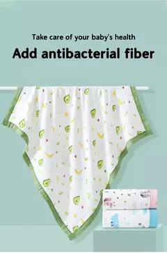 Cobertor de algodão para recém-nascidos, 6 camadas, swaddle de alta densidade, cobertor respirável, cobertor infantil na internet