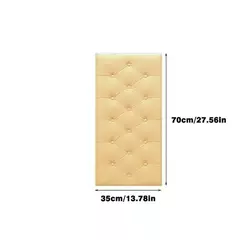 Adesivos de parede 3D para quarto e sala de estar, papel de parede autoadesivo, tatami espesso, tapete de parede anticolisão, almofada de espuma macia para crianças - Wolf Magazine