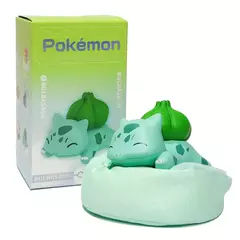 Imagem do Genuíno conjunto pokemon modelo anime lazer tempo série figura slowpoke charmander gonbe rowlet interior do carro brinquedos de posição de dormir