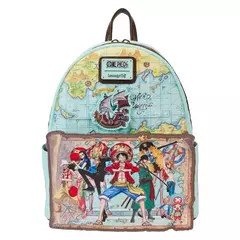 Uma peça loungefly mochila anime figura luffy zoro gang karte mini-mochila funko loungefly mochila cosplay presente - loja online