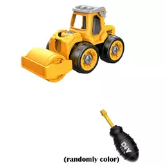 Porca Desmontagem Carregando Descarga Engenharia Caminhão Escavadeira Bulldozer Montessori Educação Brinquedo Criança Parafuso Criativo Ferramenta Carro - comprar online