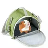 Pequeno portador de animais de estimação respirável saco de transporte para pequenos hamster cobaia coelho confortável bolsa de viagem para açúcar para transporte