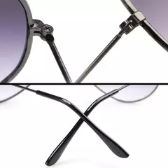 FOENIXSONG-Óculos de Sol Gradiente Redondo para Homens e Mulheres, Pilot Sunglasses, Fashion na internet