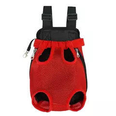 Gato de estimação cão ombro duplo respirável portátil viagem pet cão transportadora mochila malha transportadora saco frontal pequeno cão gatos ao ar livre