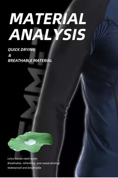 Manga comprida masculina Rash Guard Swimwear, camiseta de Surf seca rápida, camisa apertada de mergulho, roupas de ginástica, proteção UV50 +, azul, nadar, 2023