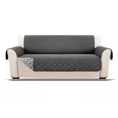 Impermeável acolchoado sofá capa, Anti-Wear Couch capa para cão Pet e crianças, poltrona reclinável, móveis Slipcovers, 1 Seater, 2 Seater, 3 Seater - comprar online