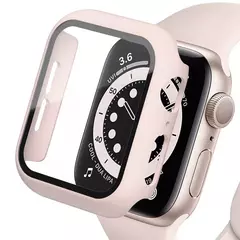 Capa Protetora de Tela para Apple Watch, PC Bumper, iWatch Band, 45mm, 41mm, 49mm, 38mm, 40mm, 44mm, 9, 8, 7, 6, SE, 5, 4, 3, Ultra 2, 49mm - comprar online