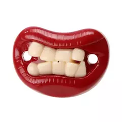 Silicone engraçado bebê chupeta, Mordedores do mamilo manequim, Toddler Pacy ortodôntico - loja online