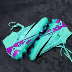 QQ2435FG tênis de futebol antiderrapante para homens, chuteiras de grama de alta qualidade para crianças, botas de futebol TF e FG, 35-45 - loja online