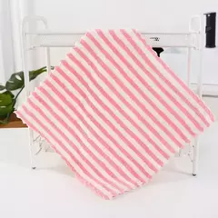 Toalha de rosto de veludo coral Absorvente de microfibra Toalha de mão quadrada de alta densidade Toalhetes de limpeza rápida Suprimentos de lenço limpo - comprar online