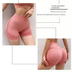 Shorts de ioga sem costura Spandex para mulheres, sexy booty push up shorts, leggings de cintura alta para mulheres, shorts de ginástica para correr, ciclismo, fitness - Wolf Magazine