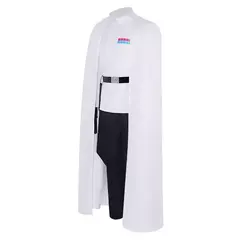 Imperial Oficial Cosplay Fantasia, Uniforme Conjunto Completo, Tops, Calças, Manto Acessórios, Encenação de Halloween, GuNice Stellari