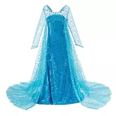 Imagem do Crianças elsa ariel traje meninas quarta-feira dança disfarce crianças rapunzel vestido elegante barbi cosplay halloween fantasia 3-12t
