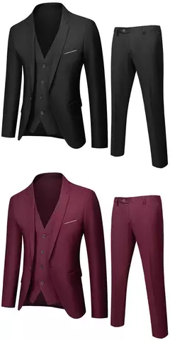 Ternos formais masculinos completos, conjuntos elegantes de blazers, roupas de casamento, calças, jaquetas, fantasias de luxo, negócios de casamento, 2 peças na internet