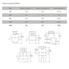 Romper de manga comprida unissex para bebê recém-nascido, cor sólida, roupas de algodão infantil, 3-18 meses, verão - comprar online