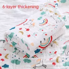 Toalha de banho do bebê menino menina 100% algodão toalha de bebê cobertor para o bebê recém-nascido roupão 6 camadas gaze toalha infantil swaddle na internet