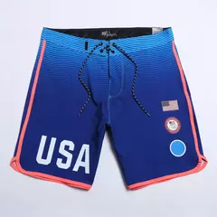Boardshorts impermeáveis H Phantom para homens, calções de surf de praia, calças de fitness confortáveis, bermuda esportiva musculação, strech 4 vias - Wolf Magazine
