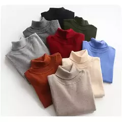 Suéter de gola alta masculino pulôver de cashmere suéteres de gola alta, camisa, roupas para outono e inverno, 2023