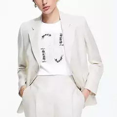 Imagem do CHCH-Camiseta feminina de manga curta, bordado artesanal pesado, moda feminina, casual, verão, novo, 2024