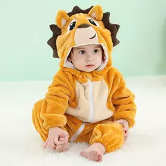 Macacão Dinossauro Vermelho para Bebê Recém-nascido, Criança Cosplay Roupas, Pijama Kigurumi, Bonito Animal Romper, Unicórnio Onesies, Meninos e Meninas
