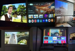 BYINTEK P70X Mini Projetor Portátil com Bateria Embutida 4K Suporte 3D Wifi para Filmes Ao Ar Livre Noite Projetores de Home Theater - comprar online