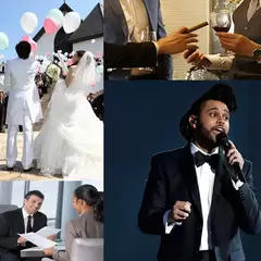 Terno Slim Fit de três peças para homens, jaqueta, colete, calça, lapela Peak, sking noivo, festa diária, casamento formal, ternos de negócios - comprar online