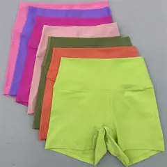 Cintura alta esportes shorts para mulheres, leggings de ioga, fitness, corrida, ciclismo, apertado, macio - comprar online