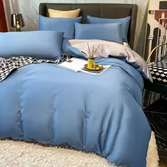 Nordic cama conjunto com lençol, capa de edredão, fronhas, solteiro, casal, lençol, rei, rainha, duplo, Twin Size, 100% algodão
