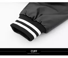 Patches masculinos jaqueta bomber bloco de cores varsity beisebol outerwear casual solto primavera e outono confortável casacos unissex 24h enviado - loja online