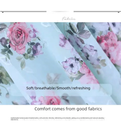 Vestido de seda gelado estampado emagrecedor feminino, roupa elegante na moda, manga curta, meia-idade e idoso, verão - Wolf Magazine