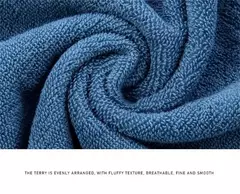 Toalha de algodão grosso altamente absorvente, toalhas de banho monocromáticas, microfibra Serviette, Cooling Towel, adequado para adultos e crianças - loja online