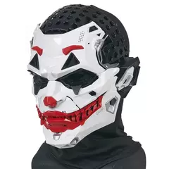 Imagem do Máscaras coringa cyberpunk, tranças de palhaço 2d, cosplay, resina, produtos personalizados, halloween, anime, adereços de dramatização e presentes, brinquedos