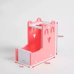 Imagem do Bebedor de hamster durável, suporte para garrafa de animal de estimação pequeno, alimentador de comida de coelho, mini alimentação de água fofa, suprimentos para animais de estimação